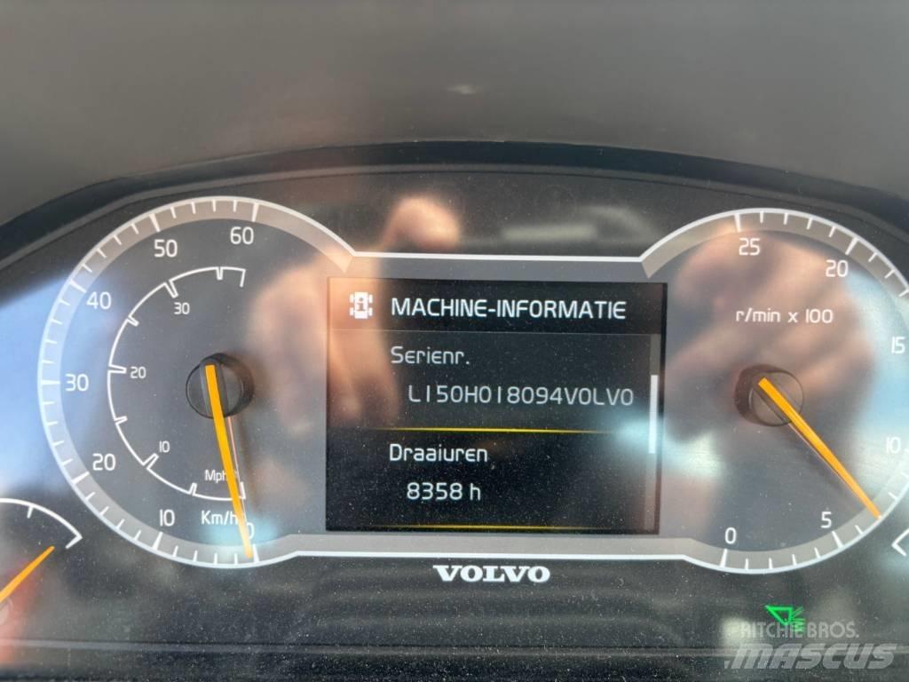 Volvo L 150 H Naudoti ratiniai krautuvai