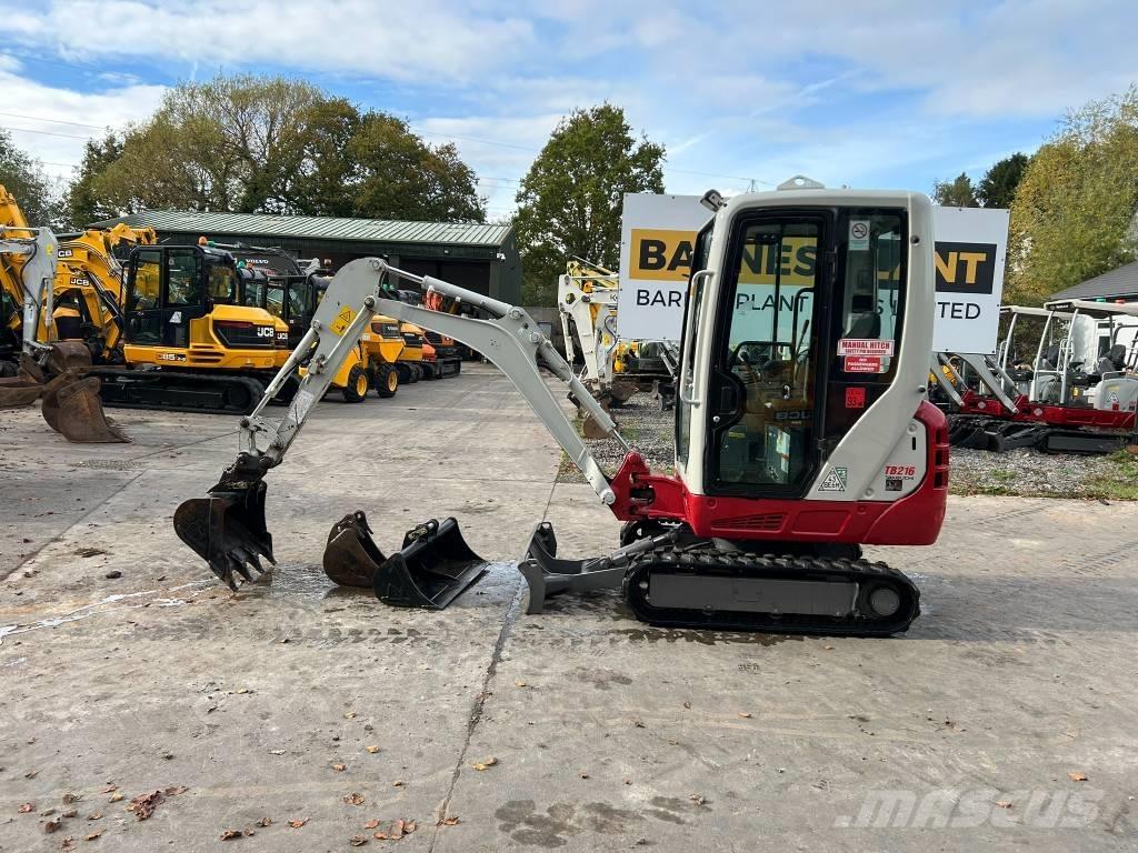 Takeuchi TB 216 Mini ekskavatoriai < 7 t