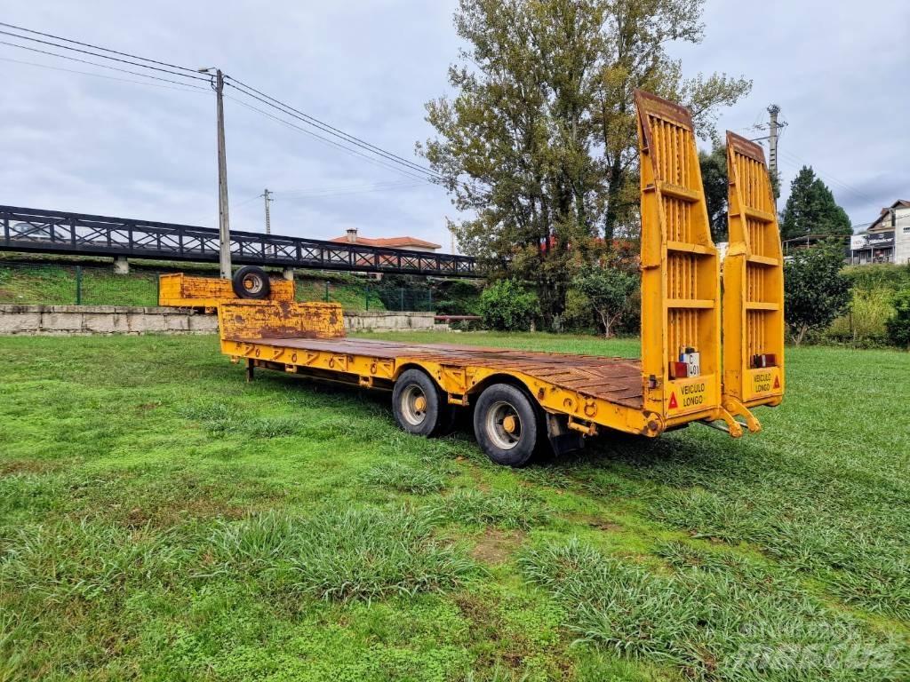 Fruehauf 1 Autovežių puspriekabės