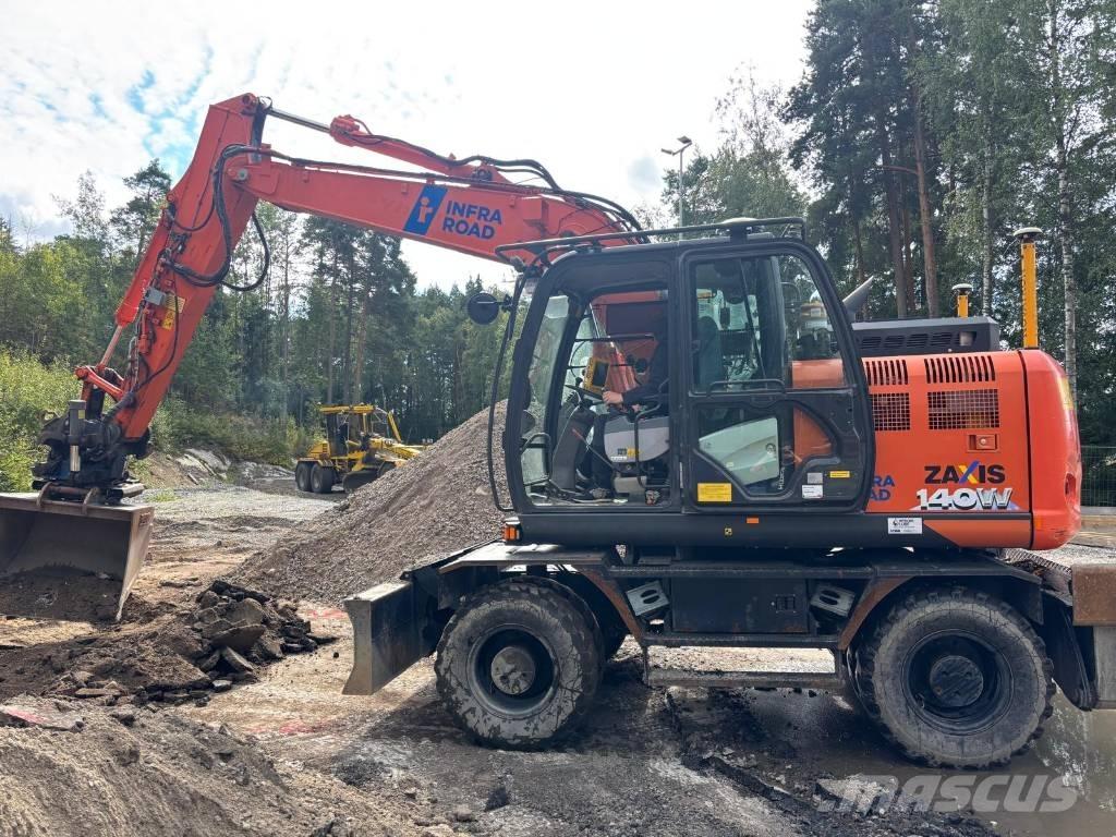 Hitachi ZX 140 W-6 Ratiniai ekskavatoriai