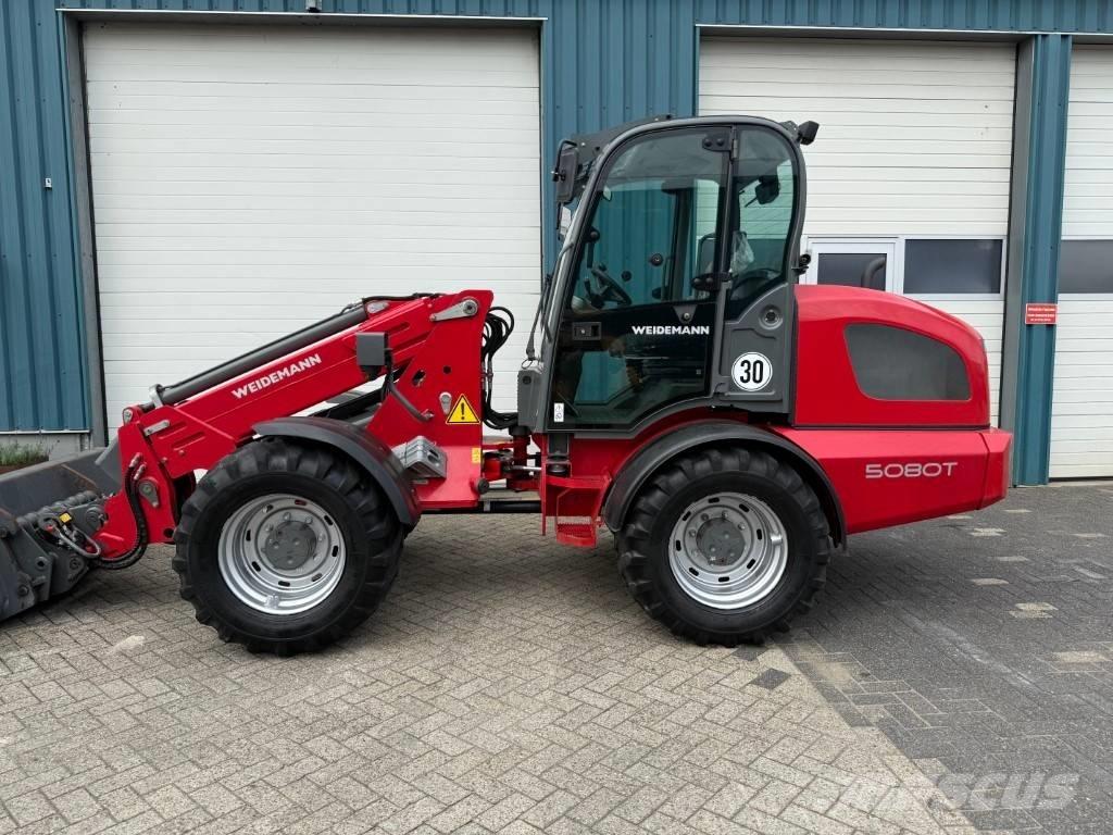 Weidemann 5080T Teleskopiniai ratiniai krautuvai