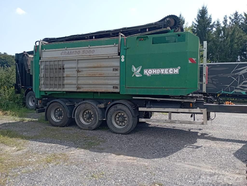 Komptech Crambo 5000 Medienos smulkintuvai