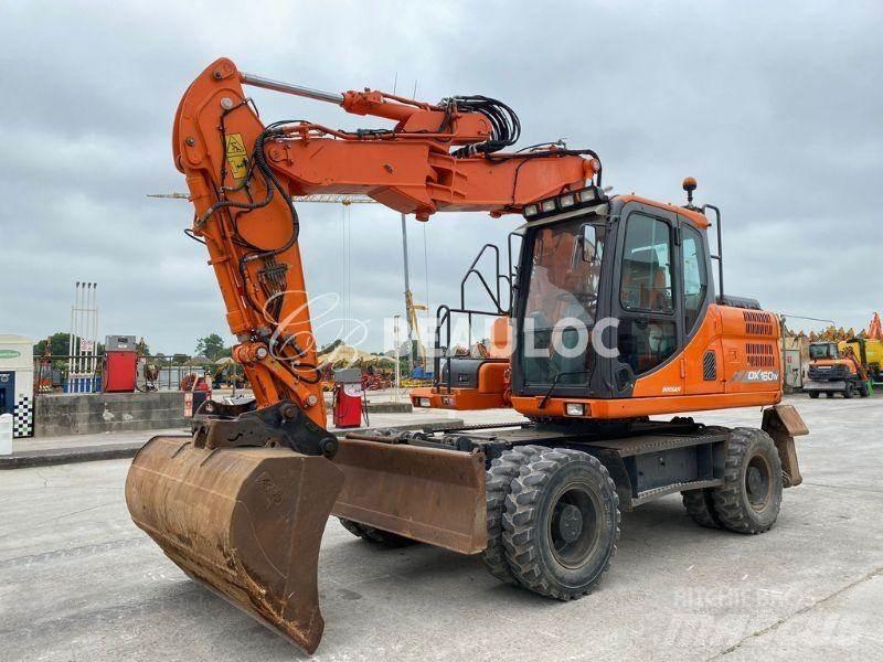 Doosan DX160W Ratiniai ekskavatoriai