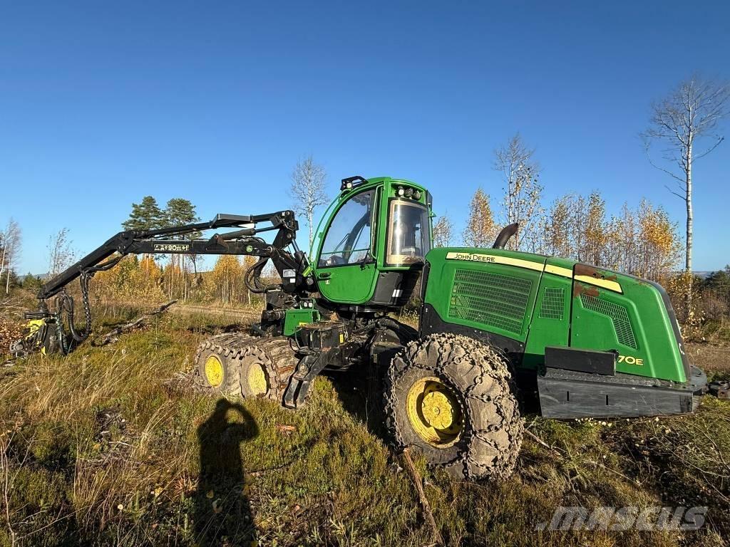 John Deere 1070 E Miško technika (Harvesteriai)