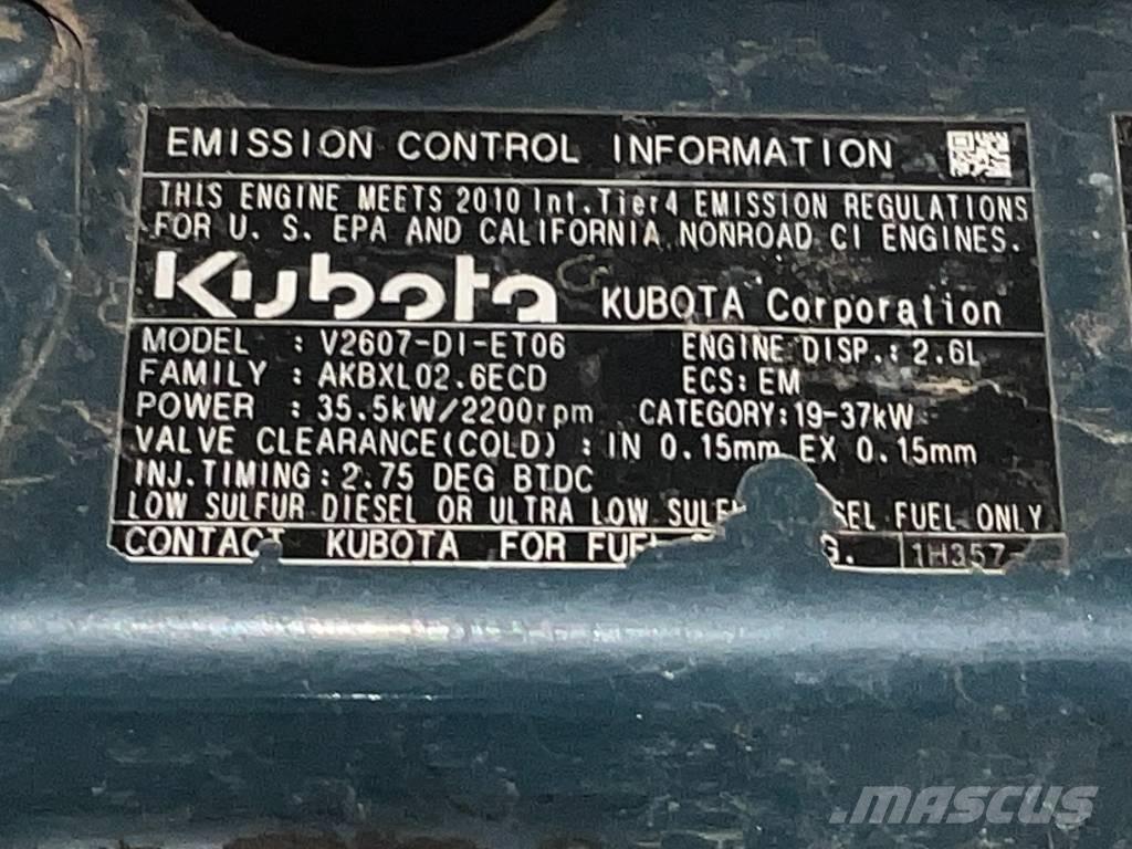 Kubota U 55-4 Mini ekskavatoriai < 7 t