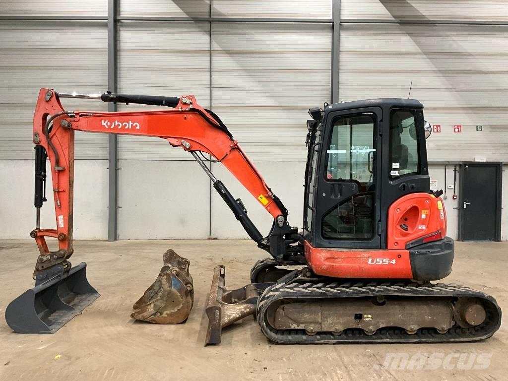 Kubota U 55-4 Mini ekskavatoriai < 7 t