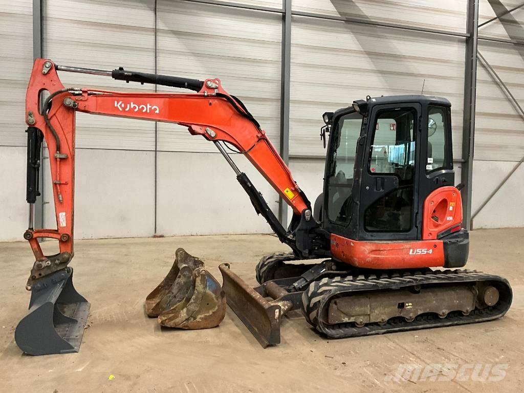 Kubota U 55-4 Mini ekskavatoriai < 7 t