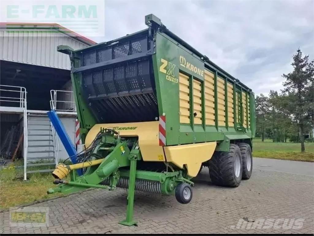 Krone zx 470 gd Kitos puspriekabės