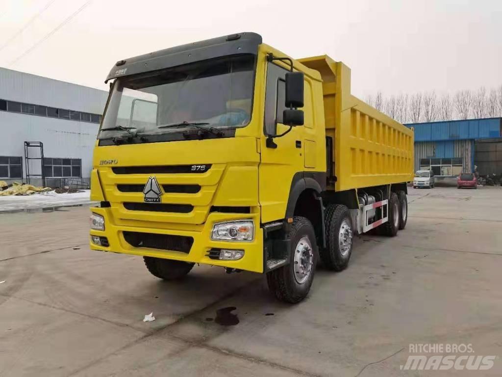 Howo 375 8x4 Savivarčių priekabų vilkikai