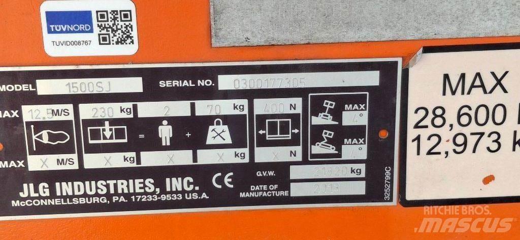 JLG 1500SJ Teleskopiniai keltuvai