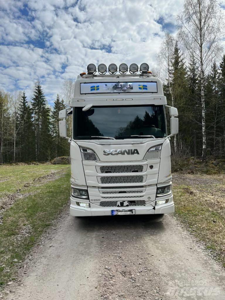 Scania R 650 Miškovežių vilkikai