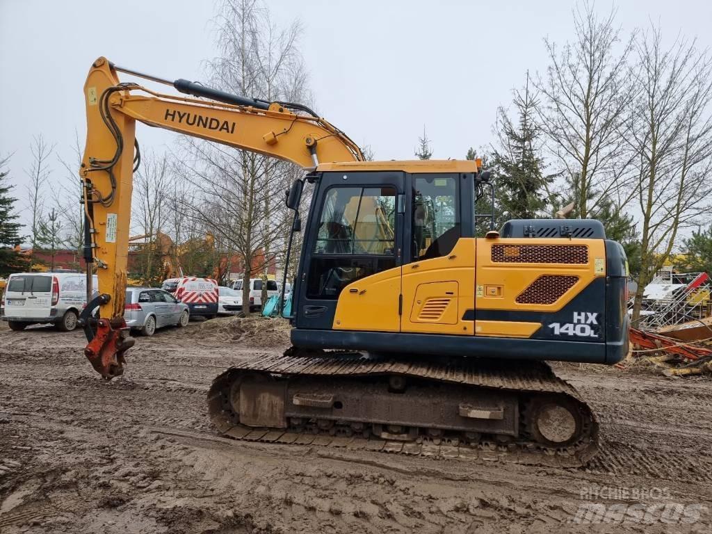 Hyundai HX 140 L Vikšriniai ekskavatoriai