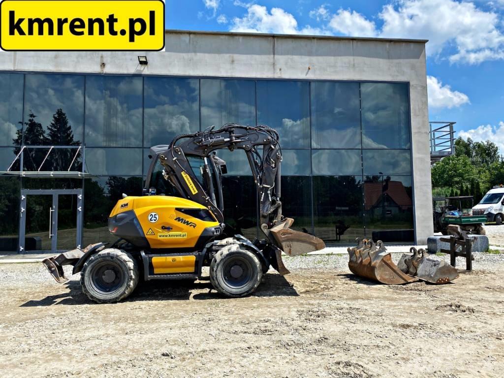 Mecalac 9 MWR. Ratiniai ekskavatoriai