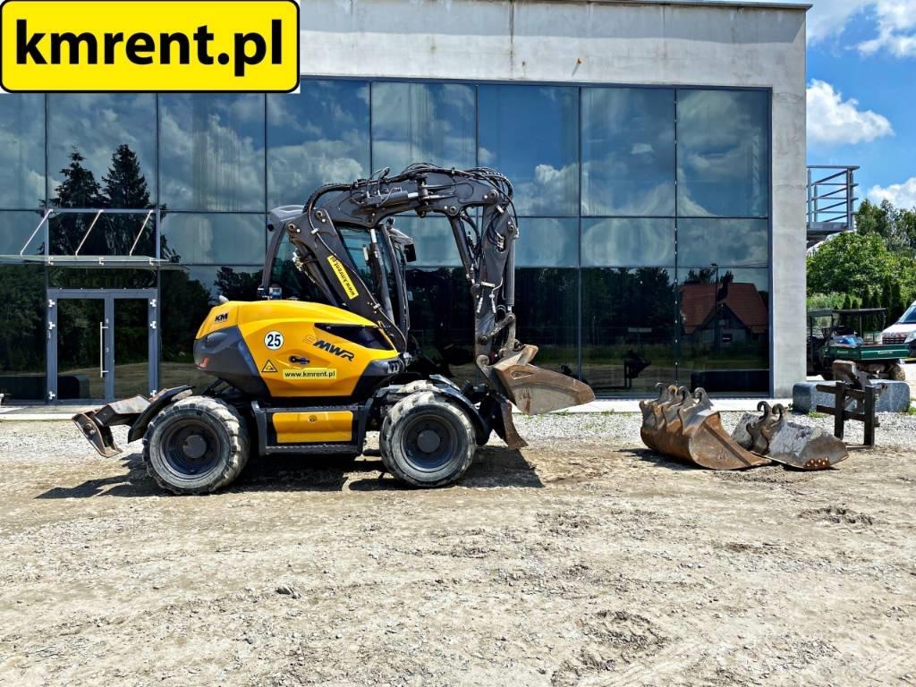 Mecalac 9 MWR. Ratiniai ekskavatoriai