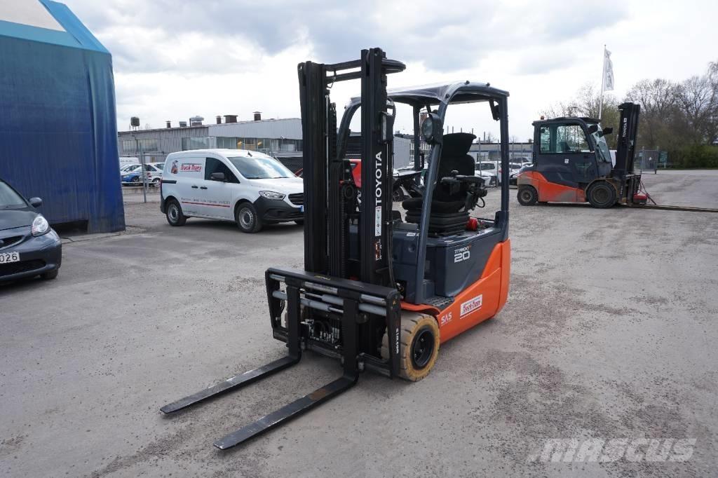 Toyota 8FBE20T Elektriniai šakiniai krautuvai