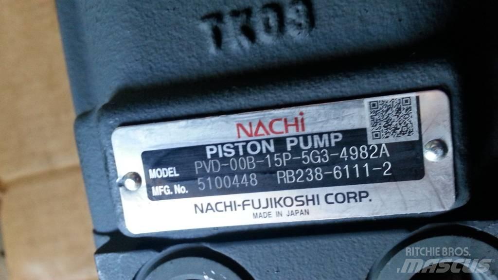 Nachi PVD Mini ekskavatoriai < 7 t
