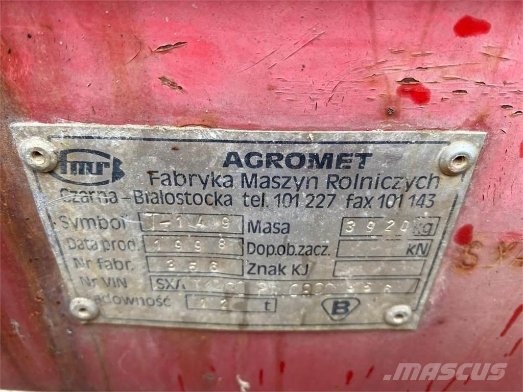 Agromet T-149 Savivartės priekabos
