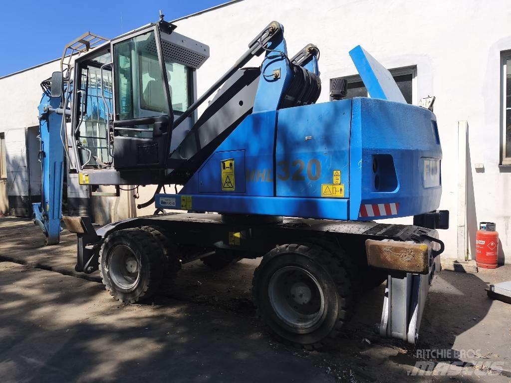 Terex FUCHS 320 Ratiniai ekskavatoriai