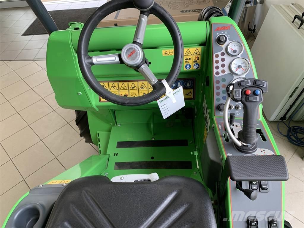 Avant 640 Naudoti ratiniai krautuvai