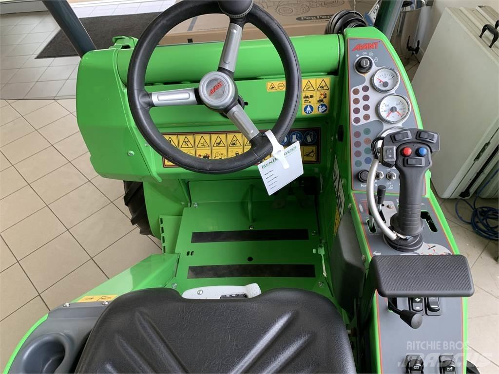 Avant AV 640 Naudoti ratiniai krautuvai