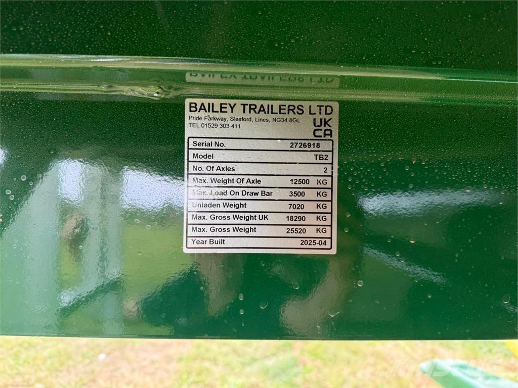 Bailey TB18 Bendrosios paskirties priekabos