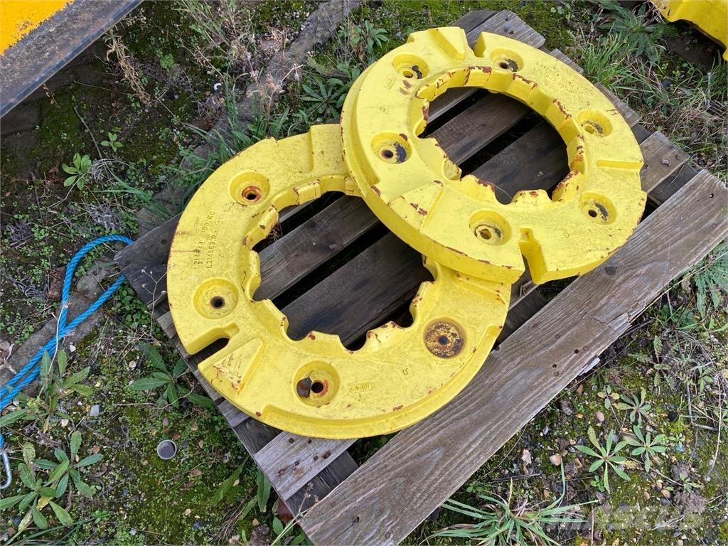 John Deere 205KG Padangos, ratai ir ratlankiai
