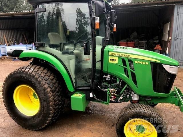 John Deere 4066R Naudoti kompaktiški traktoriai