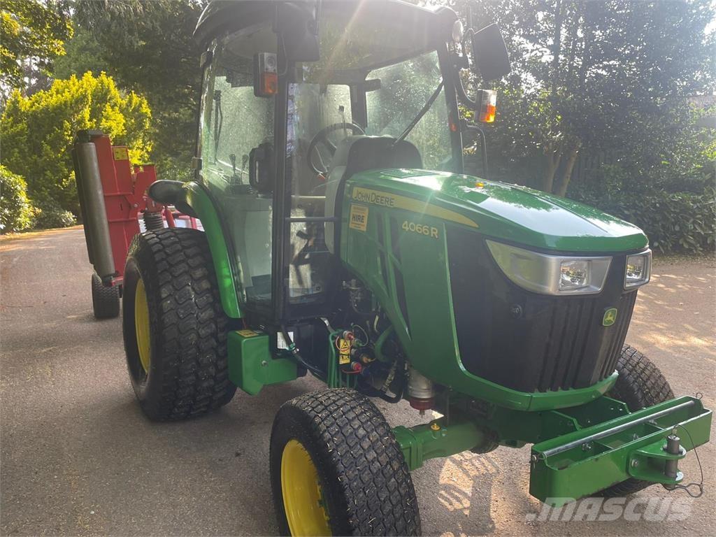 John Deere 4066R Naudoti kompaktiški traktoriai