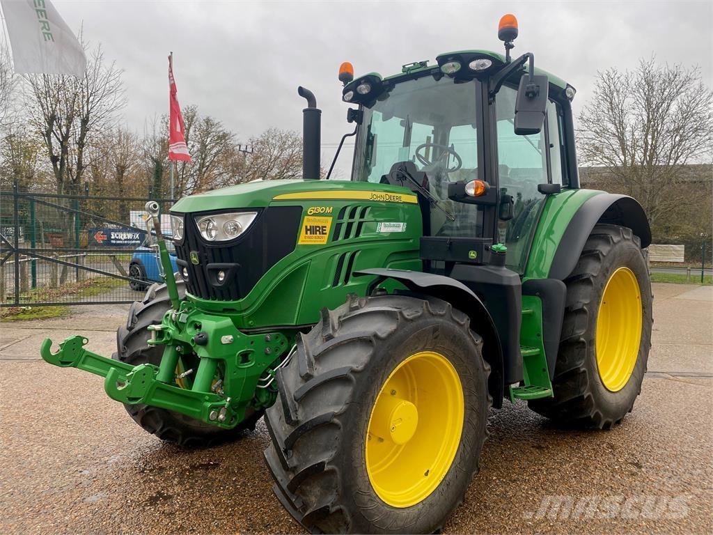 John Deere 6130M Traktoriai