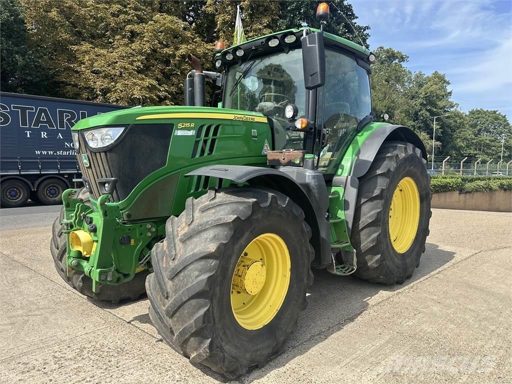 John Deere 6215R Traktoriai