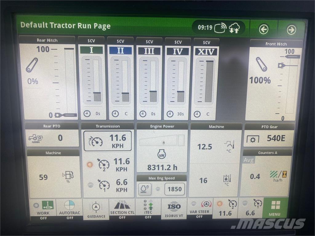 John Deere 6250R Traktoriai