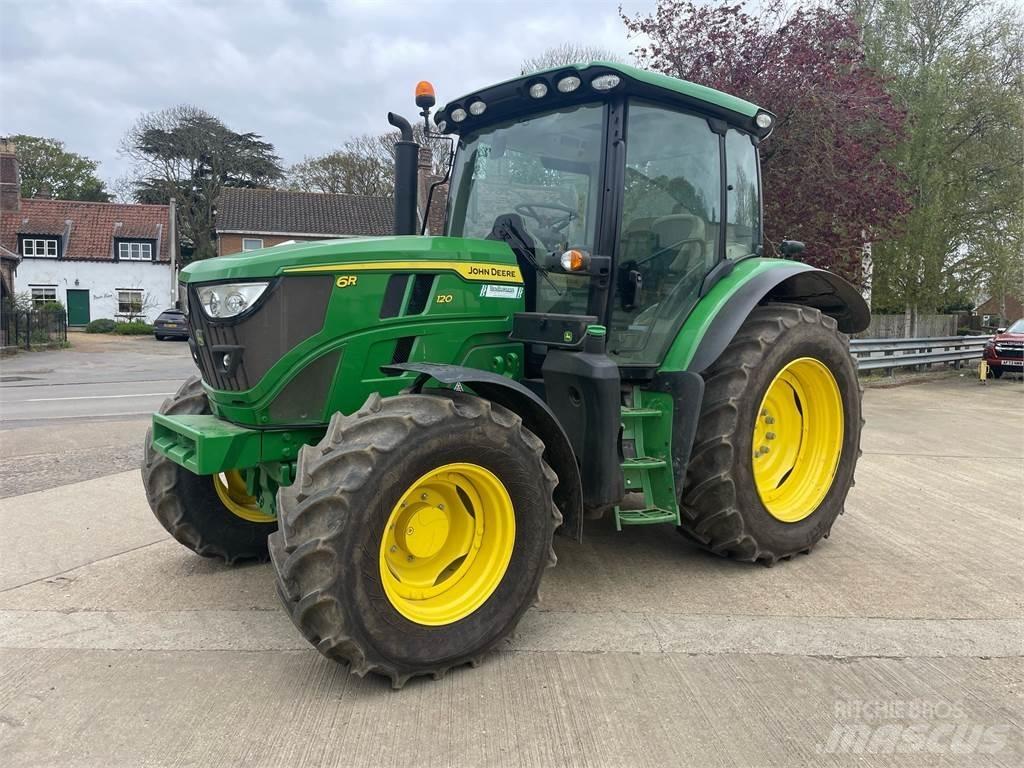 John Deere 6R120 Traktoriai