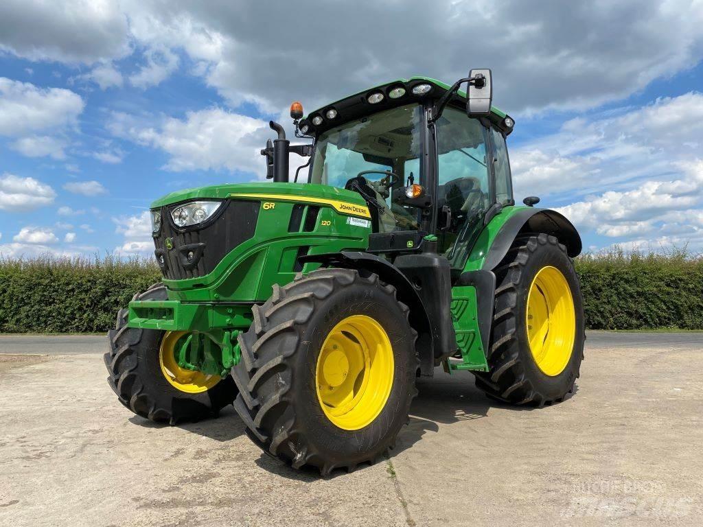 John Deere 6R120 Traktoriai