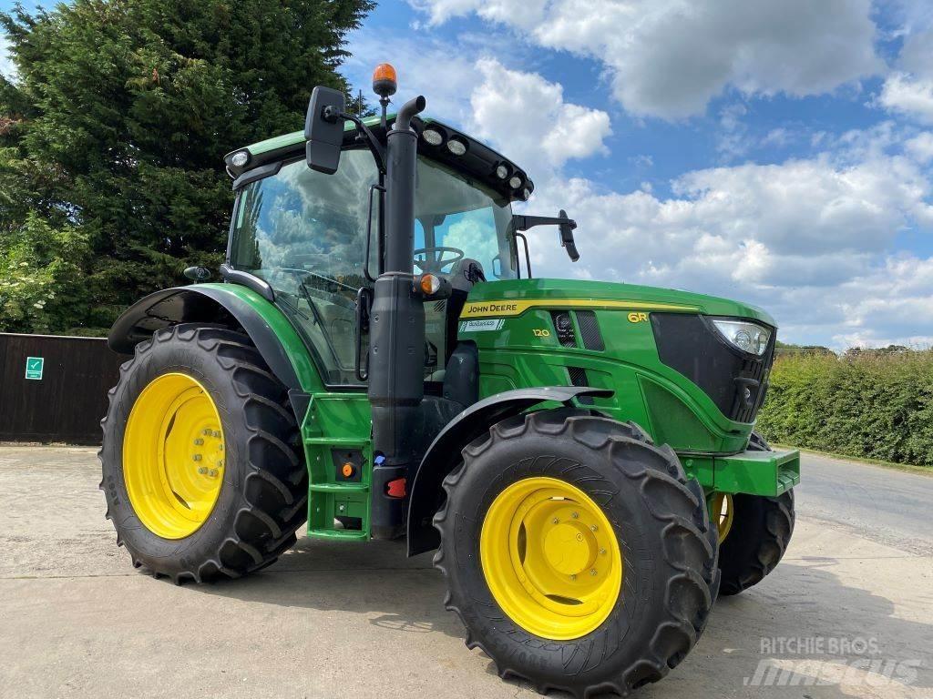 John Deere 6R120 Traktoriai