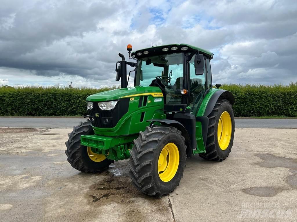 John Deere 6R120 Traktoriai