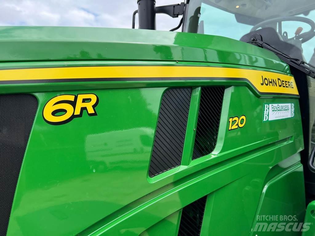 John Deere 6R120 Traktoriai