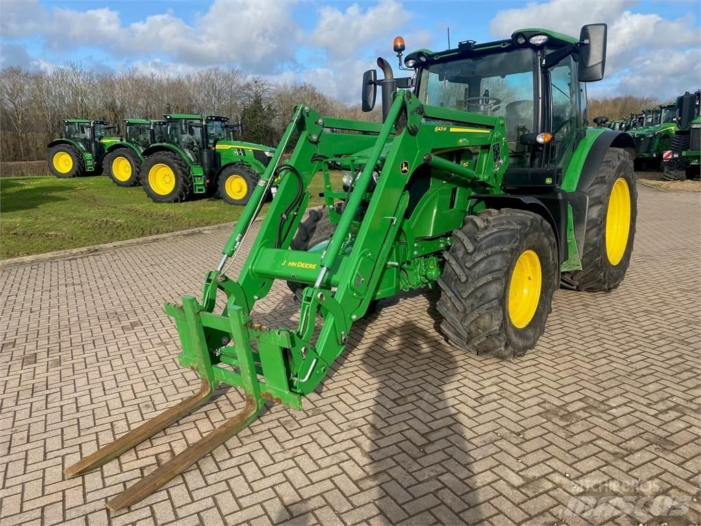 John Deere 6R150 Traktoriai
