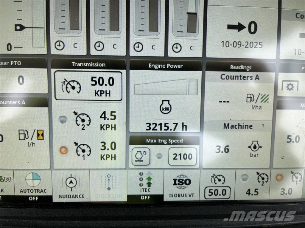 John Deere 6R155 Traktoriai