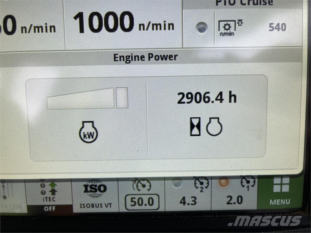 John Deere 6R155 Traktoriai