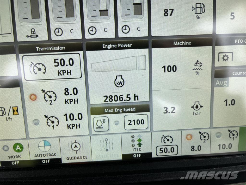 John Deere 6R155 Traktoriai