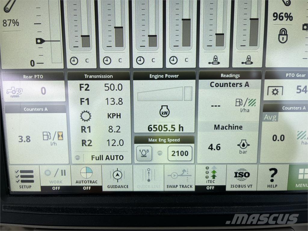 John Deere 6R185 Traktoriai