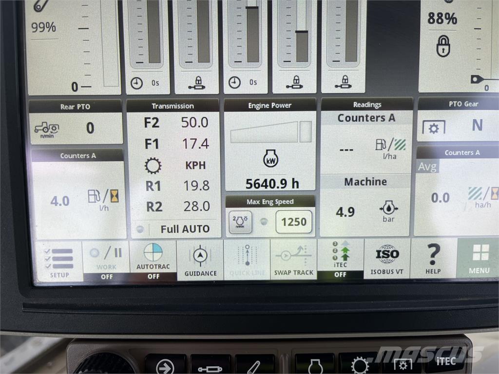 John Deere 6R185 Traktoriai