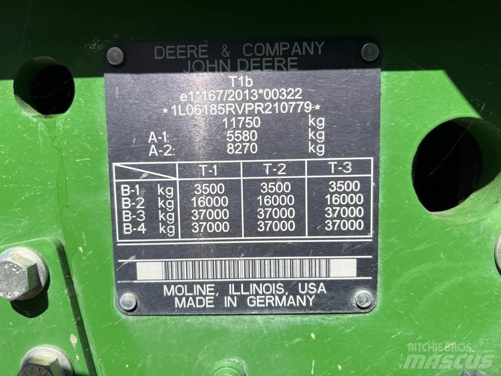 John Deere 6R185 Traktoriai