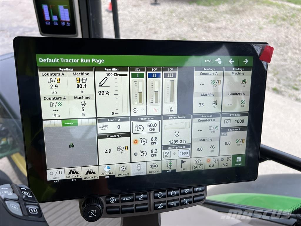 John Deere 6R185 Traktoriai
