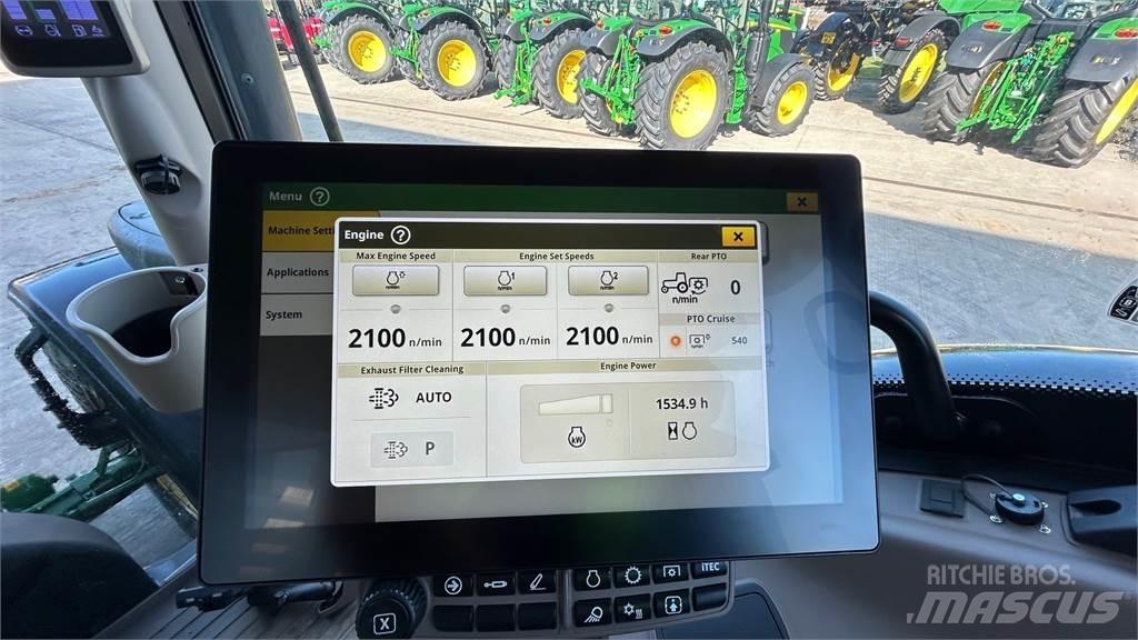 John Deere 6R185 Traktoriai