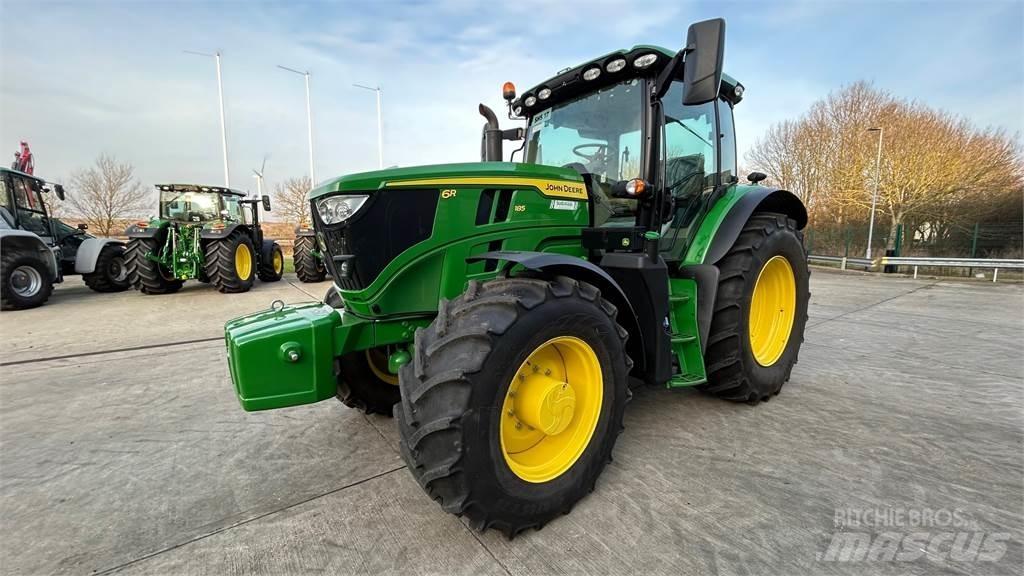 John Deere 6R185 Traktoriai