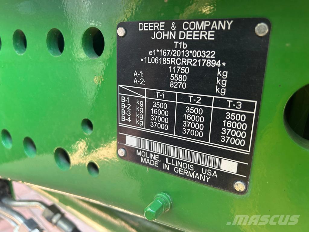 John Deere 6R185 Traktoriai