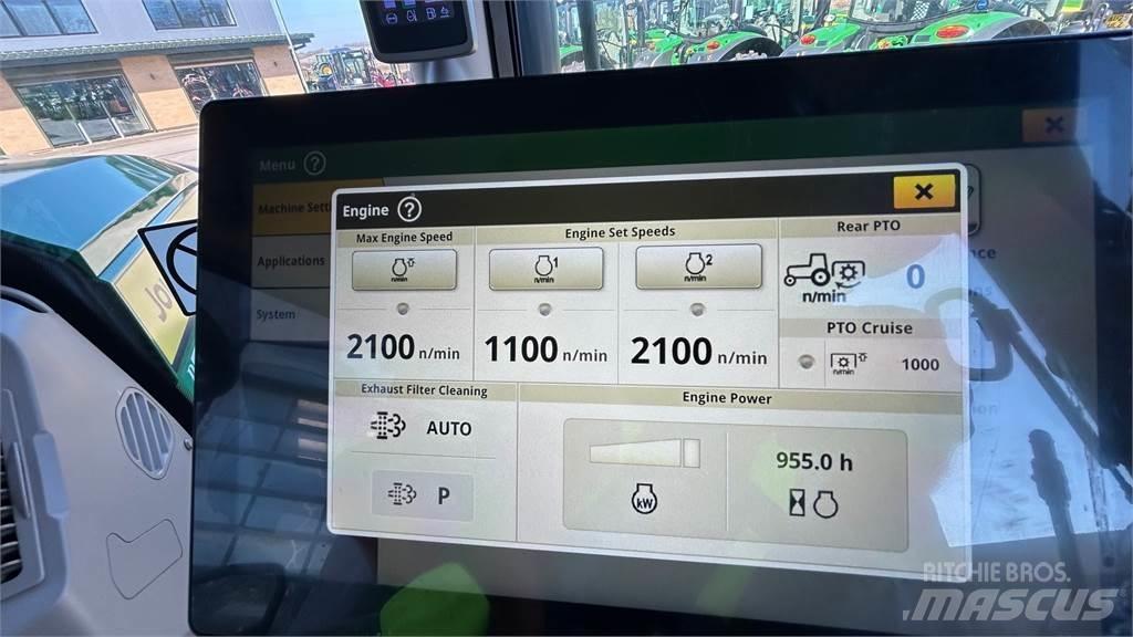 John Deere 6R185 Traktoriai