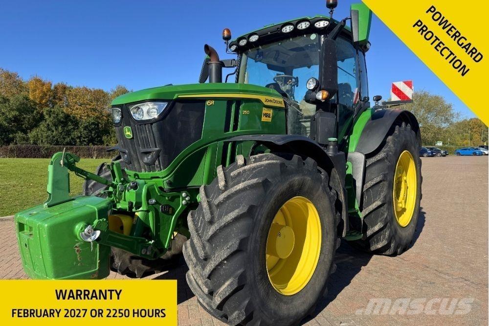 John Deere 6R250 Traktoriai
