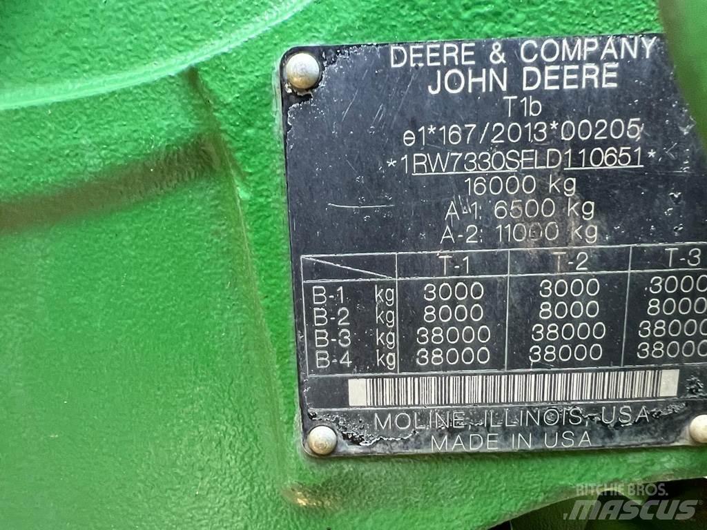 John Deere 7R330 Traktoriai